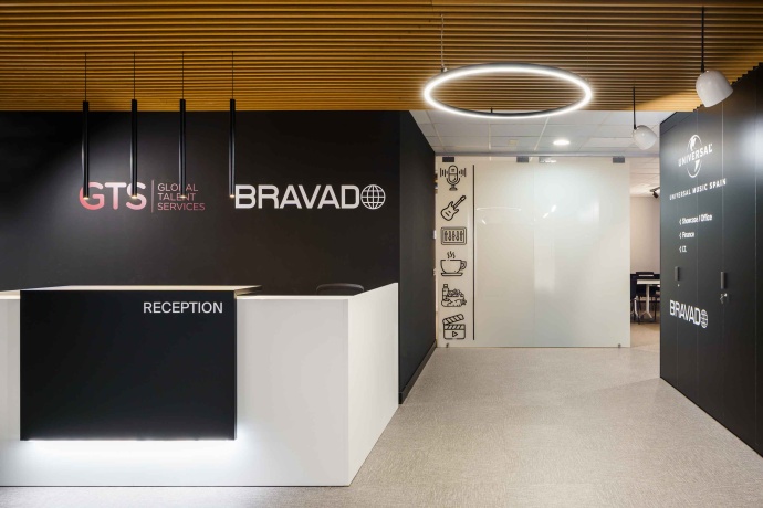 Iluminação Tromilux na Universal Music Spain